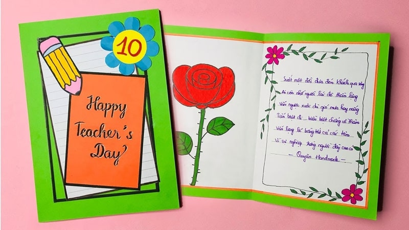 10 mẫu thiệp 20 tháng 11 tự vẽ 4