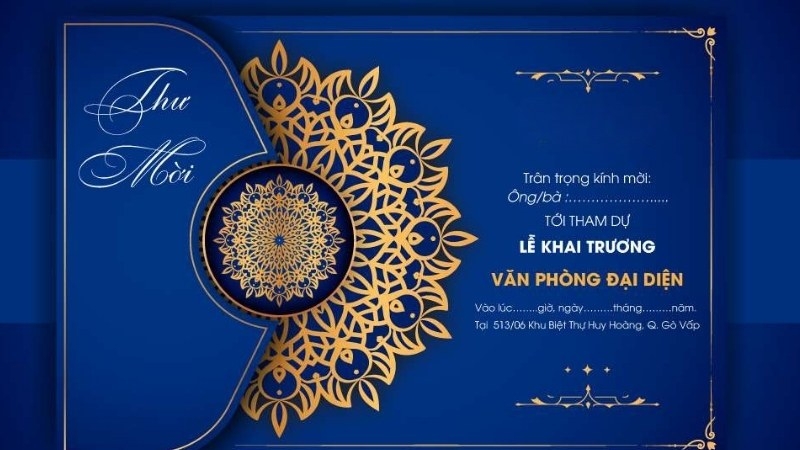 mẫu thiệp mời sự kiện ảnh 2
