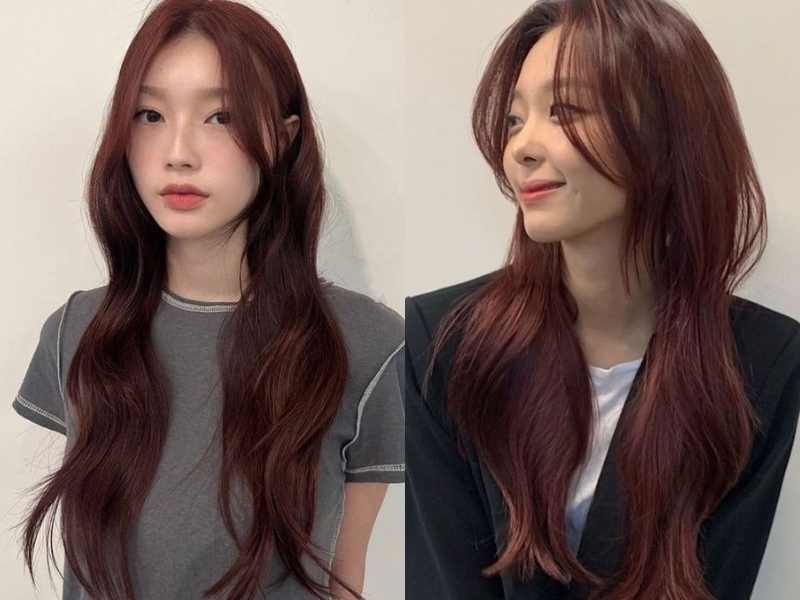 màu tóc đẹp không cần tẩy hình 6