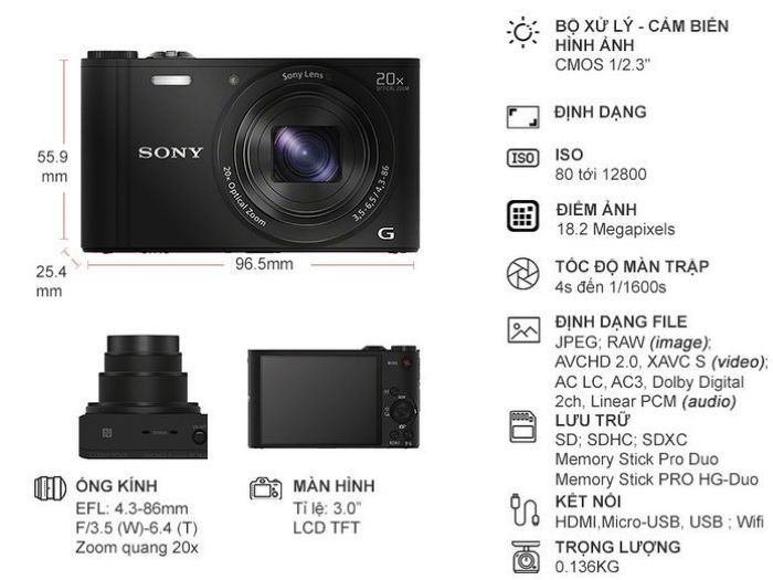 sony dsc wx350