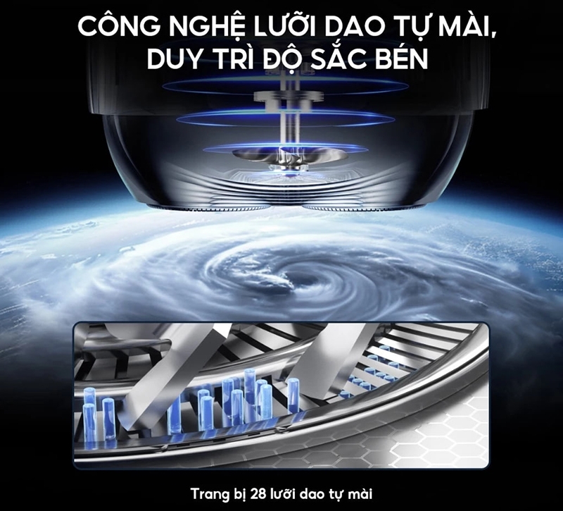 Máy cạo râu Enchen Mini 6S (hình 3)