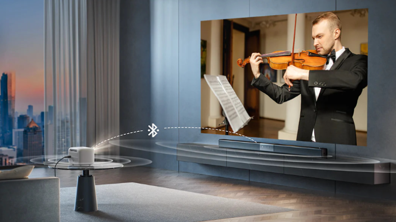 Máy chiếu mini Yaber L1 (Bản Google Assistant) (hình 9)