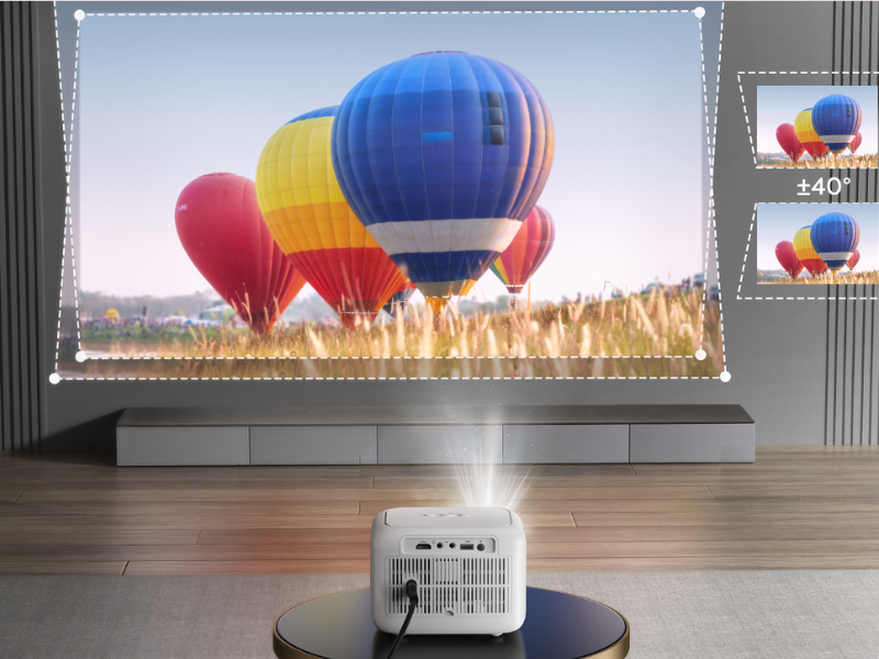 Máy chiếu mini Yaber L1 (Bản Google Assistant) (hình 4)