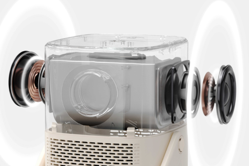 Máy chiếu tích hợp pin sạc Yaber T2 Plus (hình 2)