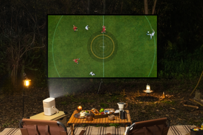 Máy chiếu tích hợp pin sạc Yaber T2 Plus (hình 5)