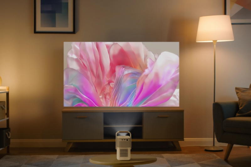 Máy chiếu tích hợp pin sạc Yaber T2 Plus (hình 4)