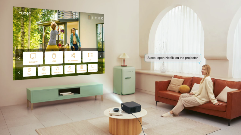 Máy chiếu Yaber K2s (hình 9)