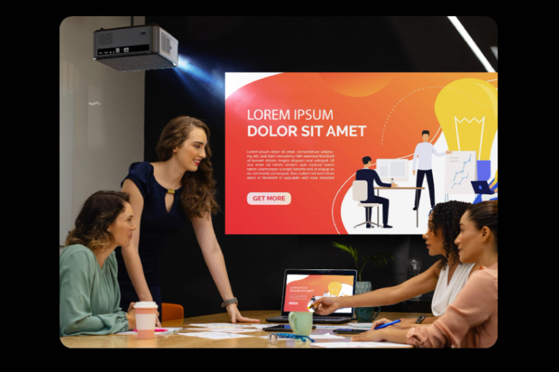 Máy chiếu Yaber U6 Pro (hình 9)