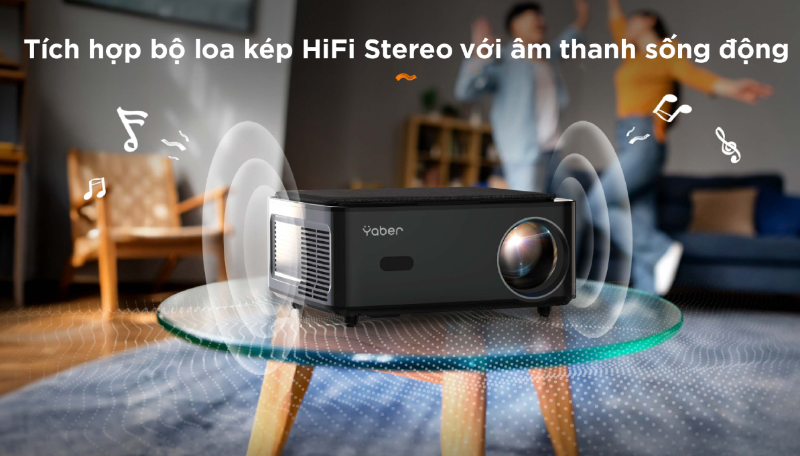 Máy chiếu Yaber U6 Pro (hình 7)