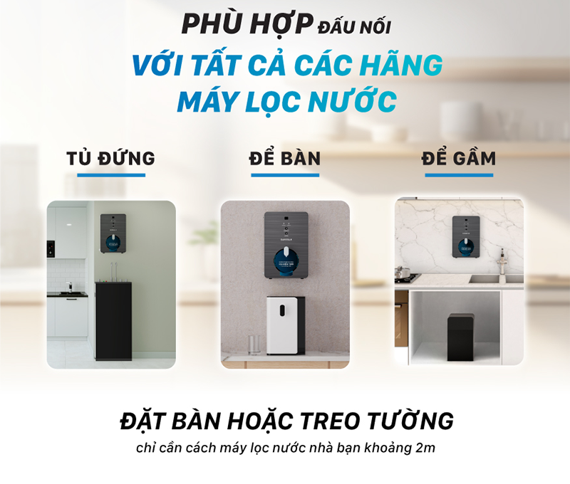 Máy chuyển đổi ion kiềm Daikiosan 4 lõi DN069 (hình 2)