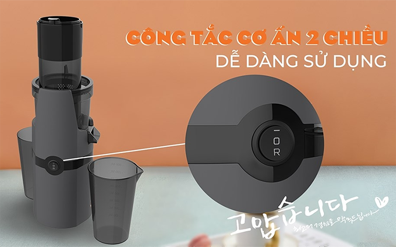 Máy ép chậm Hawonkoo của nước nào? (hình 10)