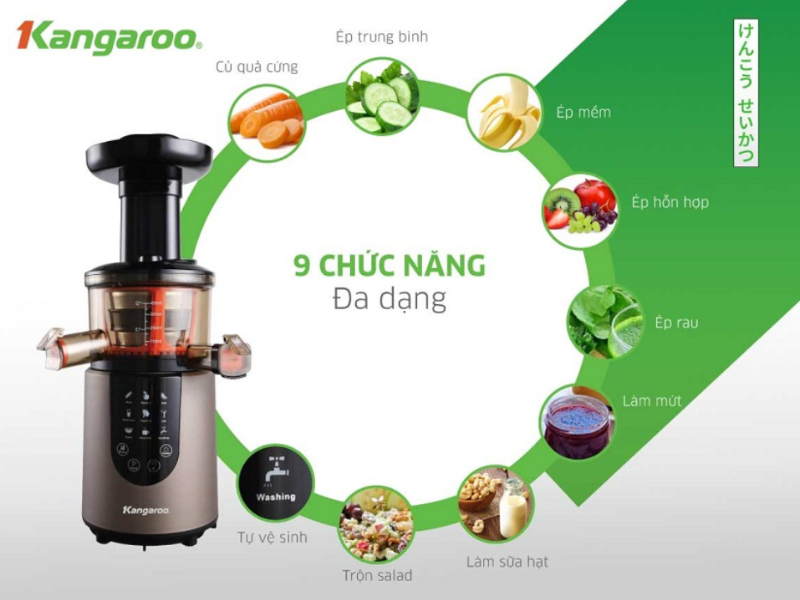 Máy ép chậm Kangaroo tốt nhất 2026 - hình 5