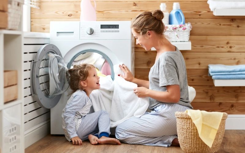 máy giặt 7kg phù hợp với gia đình 3-4 thành viên