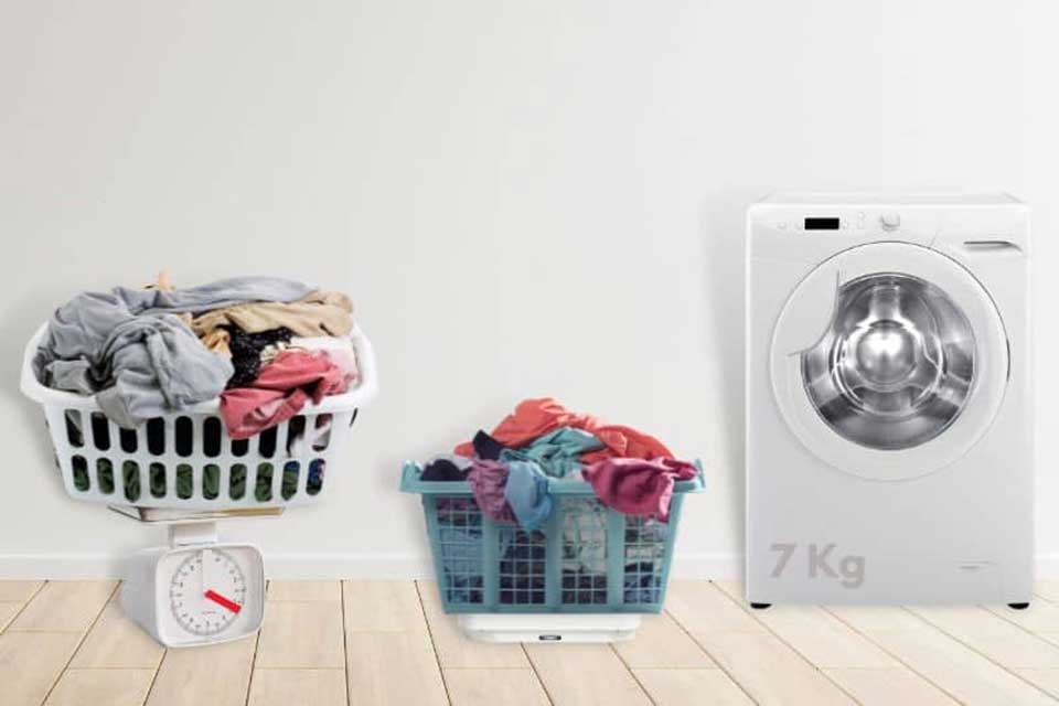 Máy giặt 7kg giặt được bao nhiêu đồ trong 1 lần giặt? Đừng mua nếu bạn chưa biết điều này