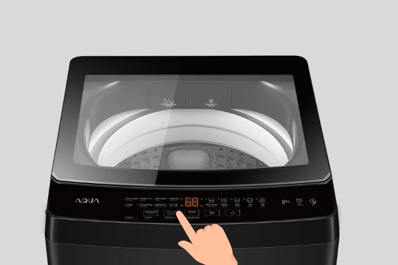 Máy giặt Aqua báo lỗi CL 2