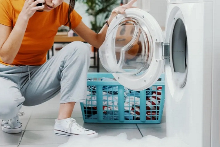 M&aacute;y giặt Beko bị chảy nước (H&igrave;nh 1)