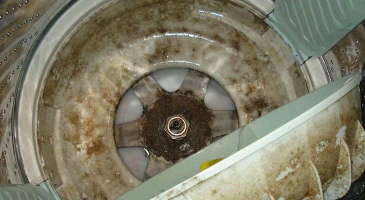 máy giặt bị cặn bẩn - 1