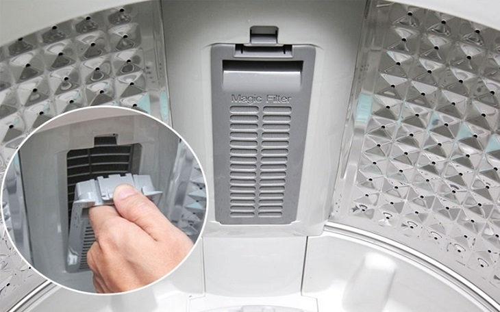 máy giặt bị cặn bẩn - 5