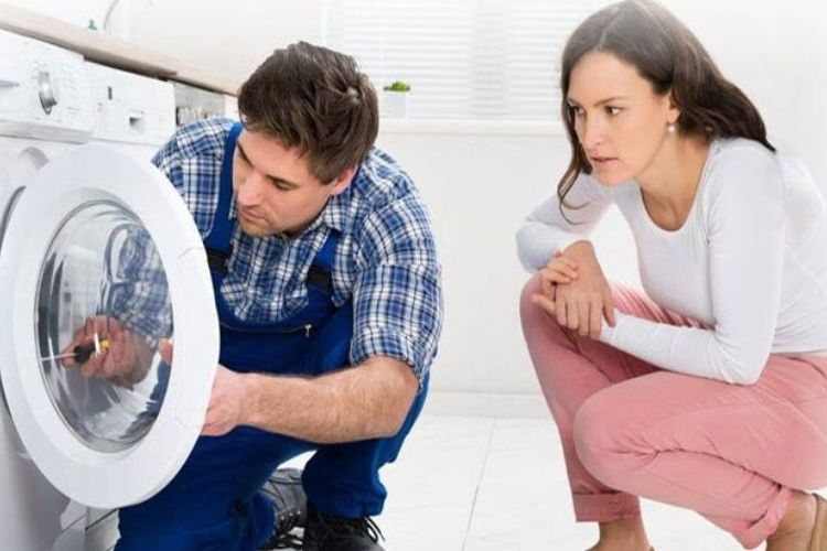 Máy giặt bị rò điện
