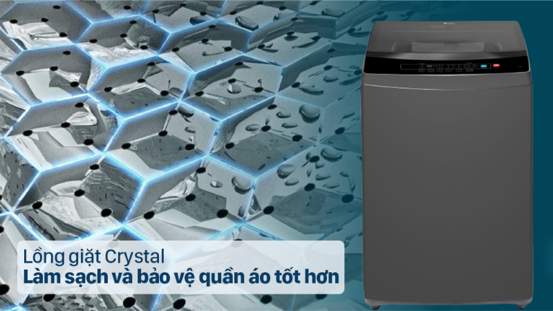 Máy giặt Casper Inverter 9.5 kg WT-95I68DGA - hình 5