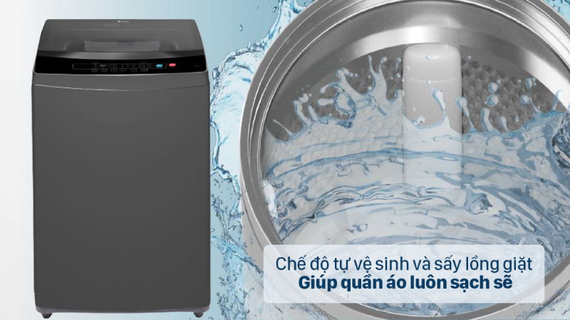 Máy giặt Casper Inverter 9.5 kg WT-95I68DGA - hình 9