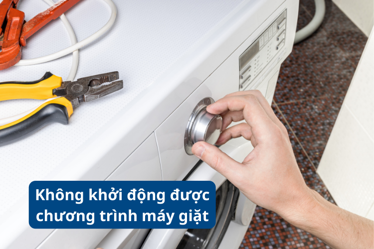Máy giặt Electrolux không vào điện 1