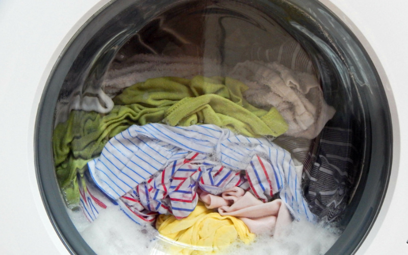máy giặt giặt yếu, quay chậm (ảnh 2)