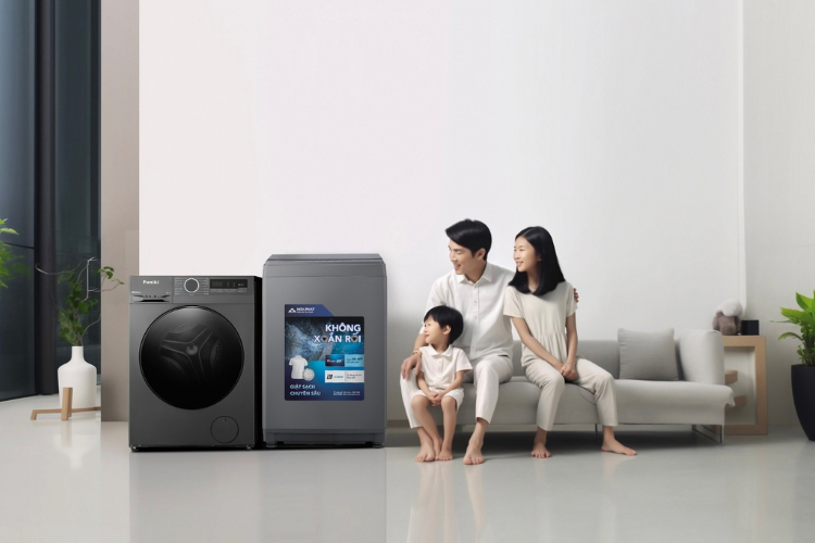 máy giặt hoà phát hình 2