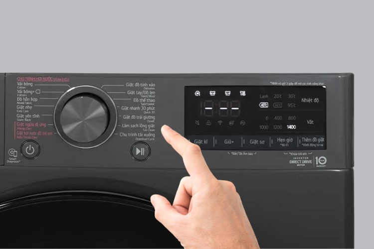 Cách khắc phục máy giặt LG báo lỗi ECL