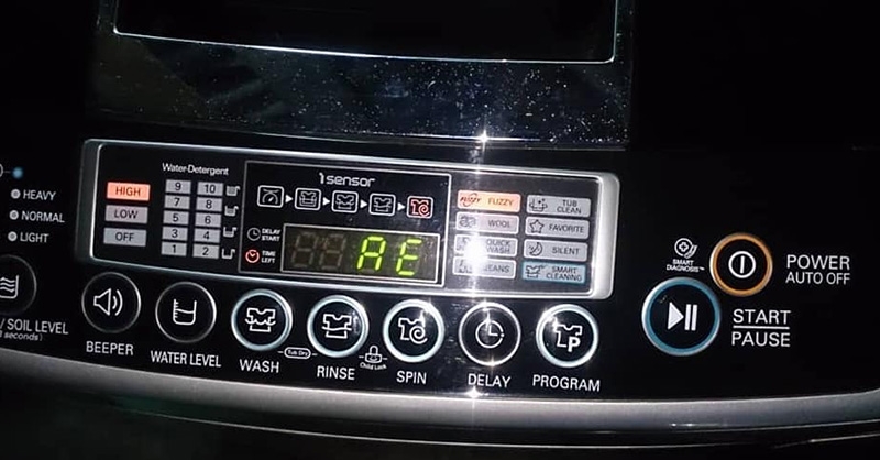 máy giặt lg inverter báo lỗi ae - hình 4