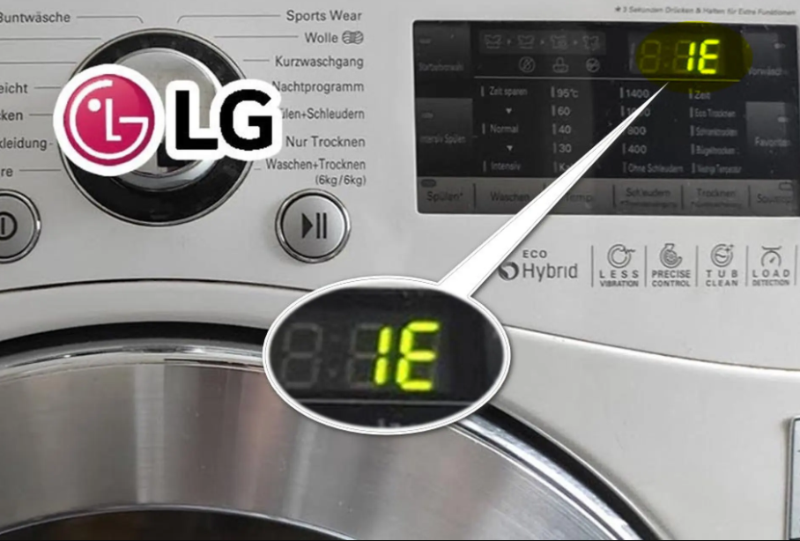 Máy giặt LG không cấp nước (hình 1)