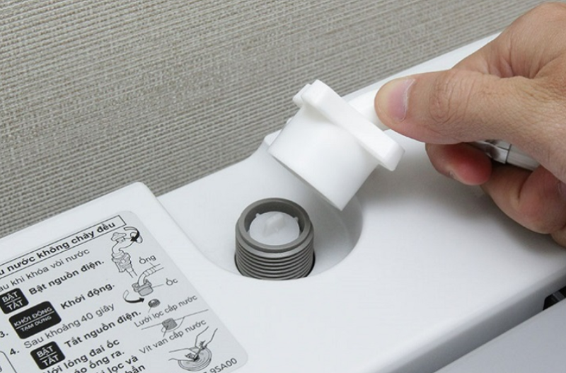 Máy giặt LG không cấp nước (hình 2)