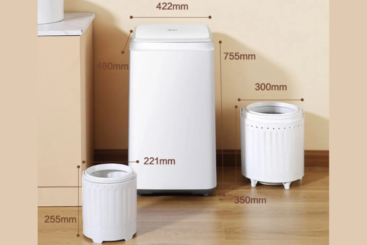 máy giặt mini midea 4