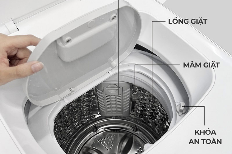 Máy giặt mini Moaz hình 2