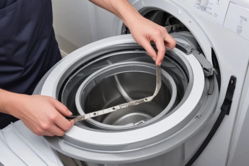 M&aacute;y giặt National bị đứt d&acirc;y curoa ảnh 1