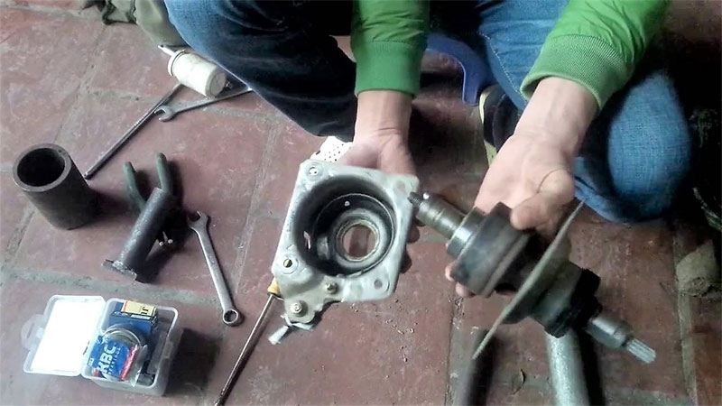 M&aacute;y giặt National bị hỏng hộp số h&igrave;nh 6