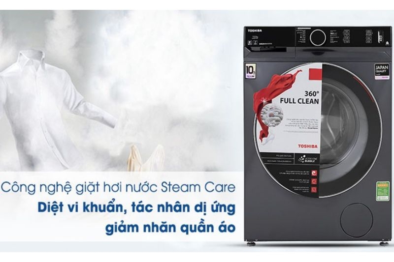 máy giặt nước nóng Toshiba 1
