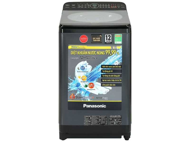 Thiết kế bên ngoài máy giặt Panasonic NA-FD95VR1BV