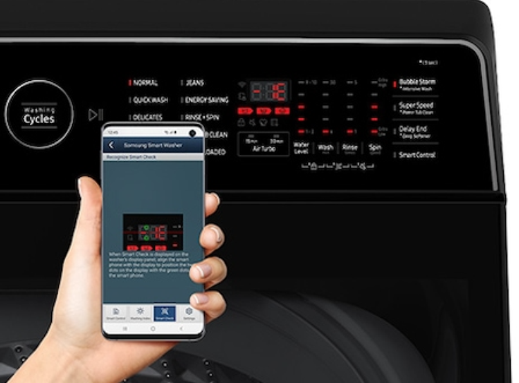Máy giặt Samsung WA14CG5745BVSV 14 kg - hình 8