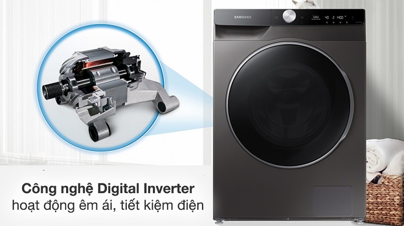 Máy giặt sấy Samsung WD11T734DBX/SV ảnh 4