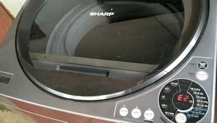 máy giặt sharp báo lỗi c2 1