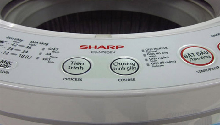 Máy giặt Sharp báo lỗi E4 - hình 1