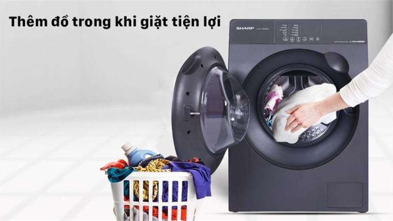 máy giặt Sharp Inverter 8.5 kg ES-FK852EV-W (hình 7)