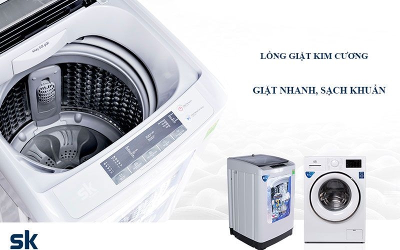 Các tính năng nổi bật của máy giặt Sumikura