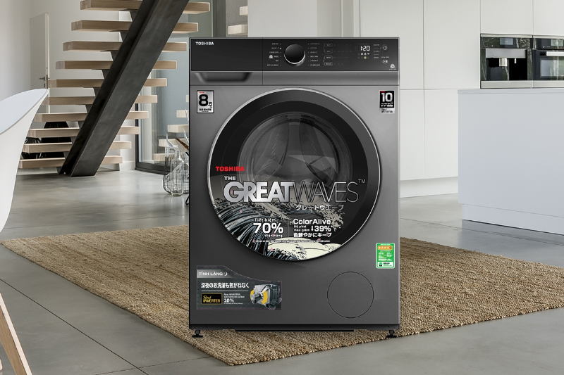Máy giặt Toshiba Inverter 8.5 kg TW-BK95S3V (SK) (hình 2)