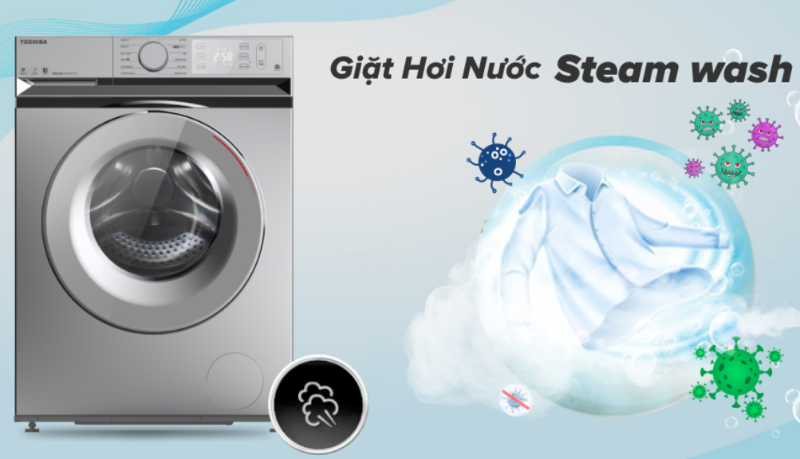 Máy giặt Toshiba Inverter 8.5 kg TW-BL95A4V(SS) - hình 5