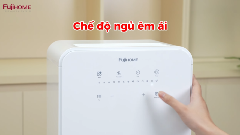 Máy hút ẩm 10 lít Fujihome DH10 (hình 7)