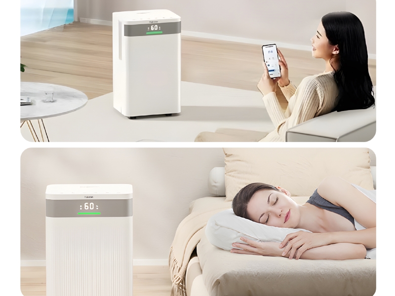 Máy hút ẩm 12 lít Fujihome DH12NW (hình 4)