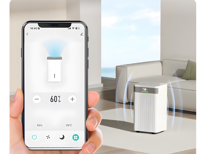 Máy hút ẩm 12 lít Fujihome DH12NW (hình 8)