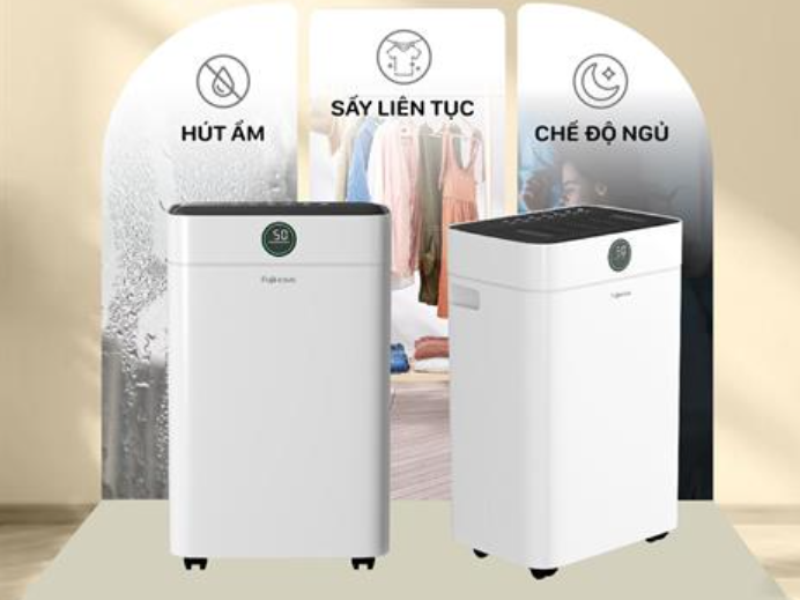 Máy hút ẩm 18 lít Fujihome DH18W-HEPA - hình 7